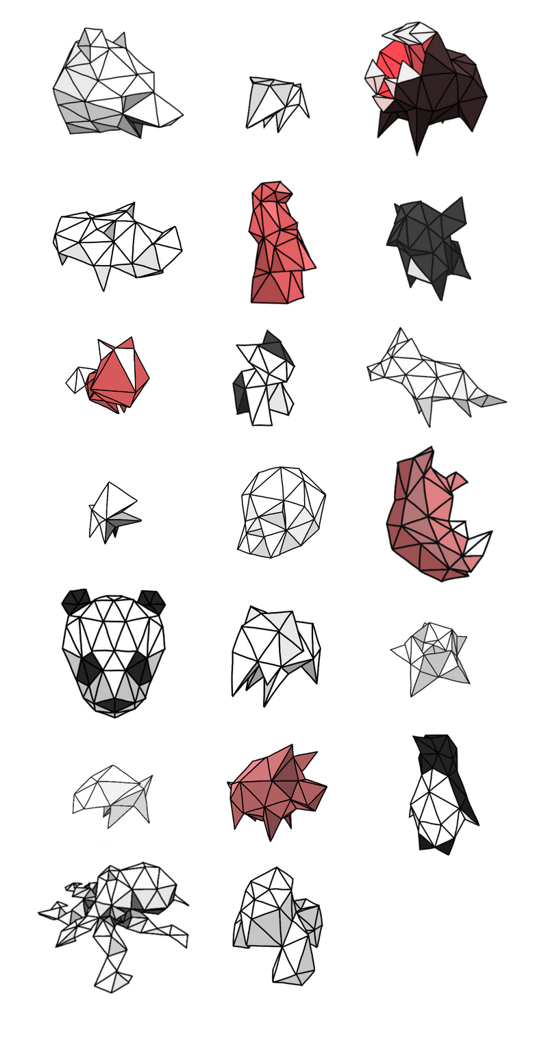 インサイドキューブ　CARAPACE<br><h5>【立体パズル】 色々な三角形を組み合わせて作る無限の形。 新しい3Dパズル</h5>