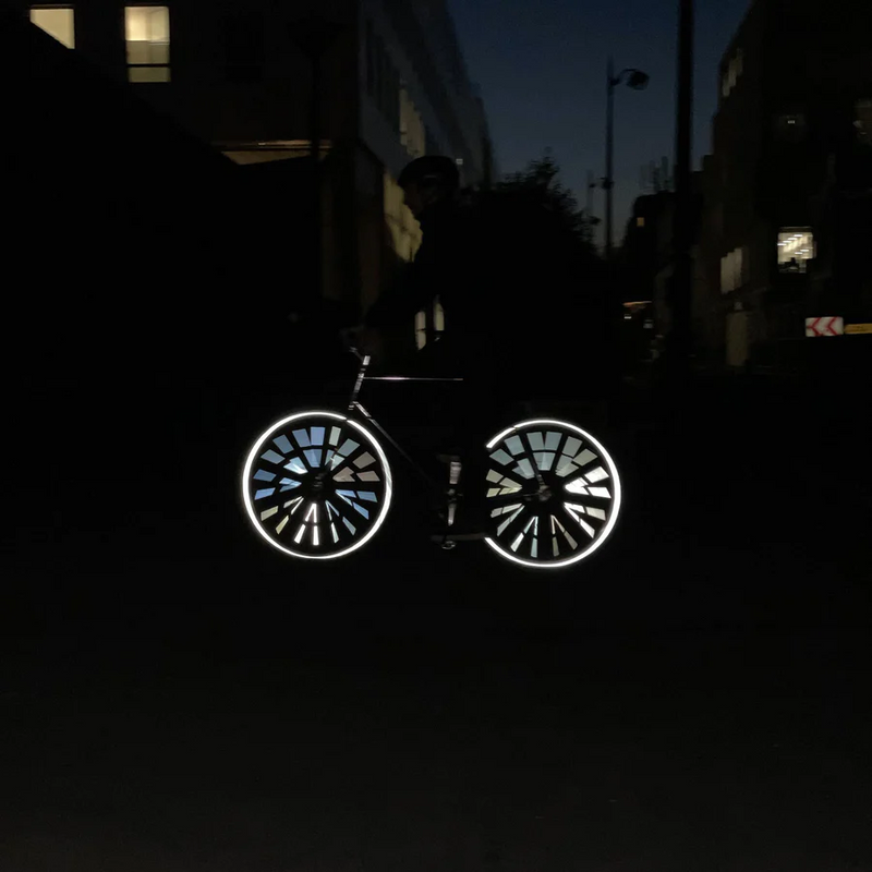 Rainette レフレクター<br><h5>【反射板で夜道を安全に】フランス発 360度明るく光る自転車用リフレクター </h5>